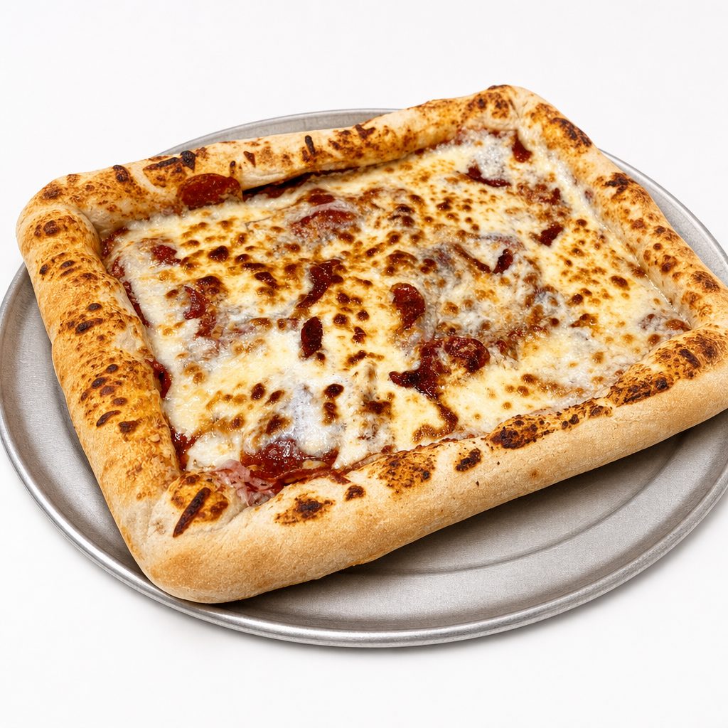 Mama's Home Style Sicilian Pizza.