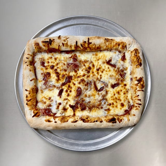 Mama's Home Style Sicilian Pizza.