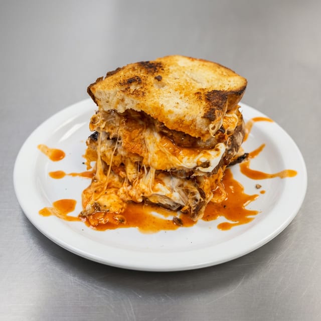 Buffalo Chicken Panini.