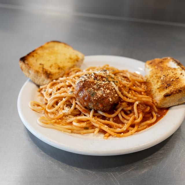 Spaghetti and Meatballs Pasta.